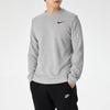 Nike Sweatshirts Men's Gray Crew Neck Moderate CU6796-063
