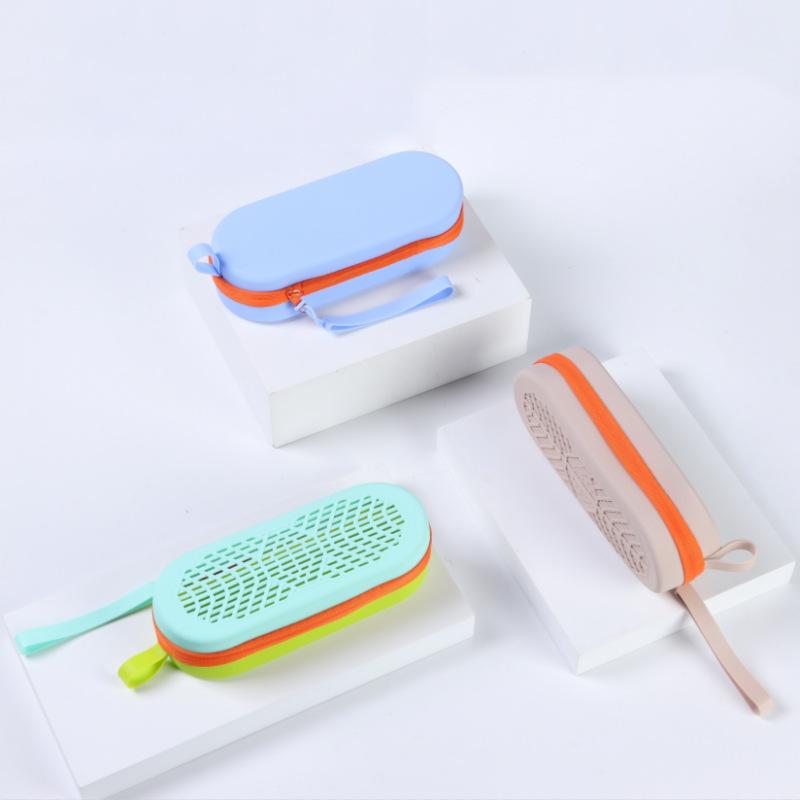Soft Silicone Swimming Glasses Protector Dustproof Shockproof Storage Organizer for Competitive Swimming Travel Use