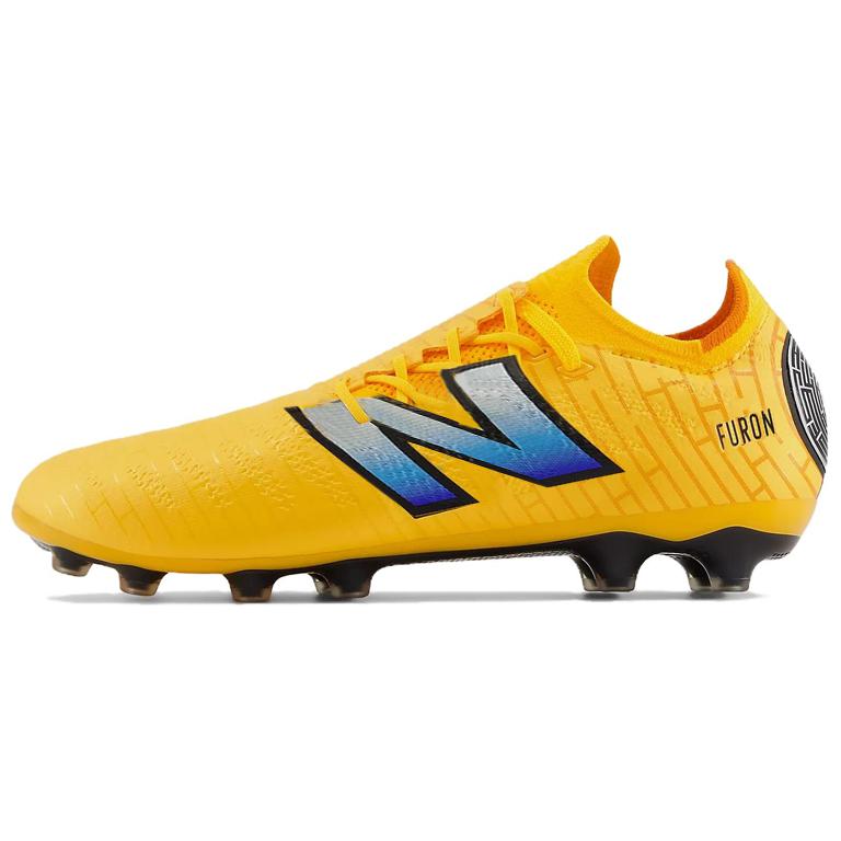 

New Balance Furon Pro V7+ Удобные Универсальные Футбольные Бутсы Мужские Футбольные Бутсы Желтые SF1AZ75 43