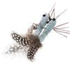 2Pcs Feather Cat Wand Replacement Adorable Kitten Heads for Indoor Cats Exercise and Play Refills Cat Attachment