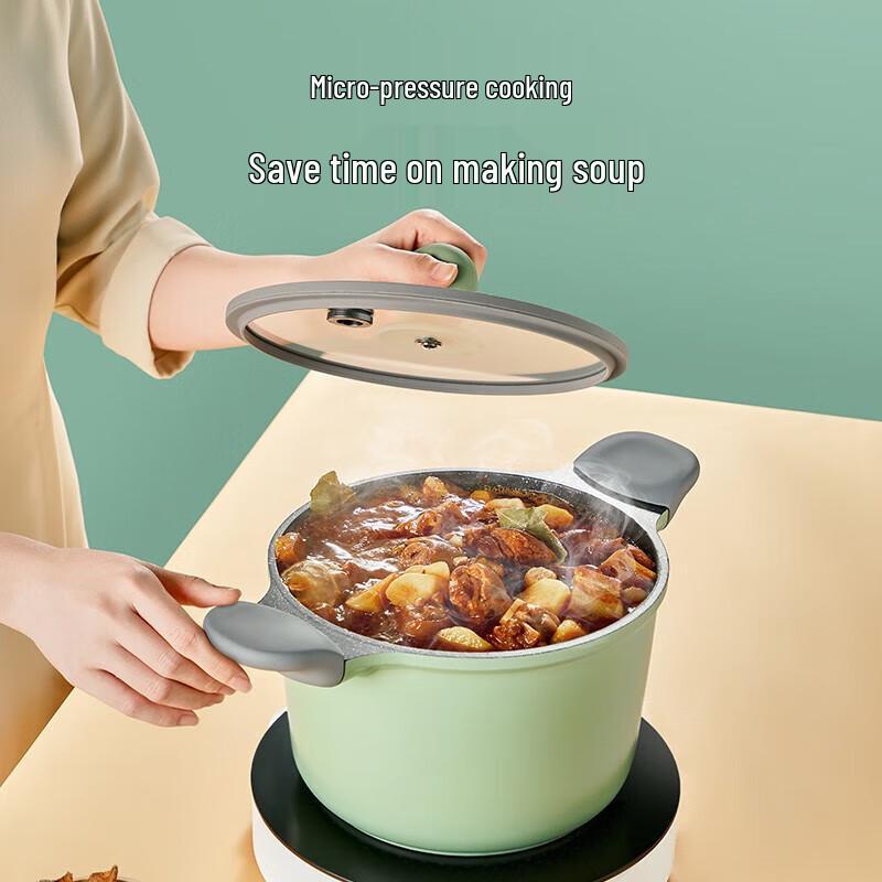 

Cooker King Royal 22CM Micro-Pressure Non-Stick Stew Pot