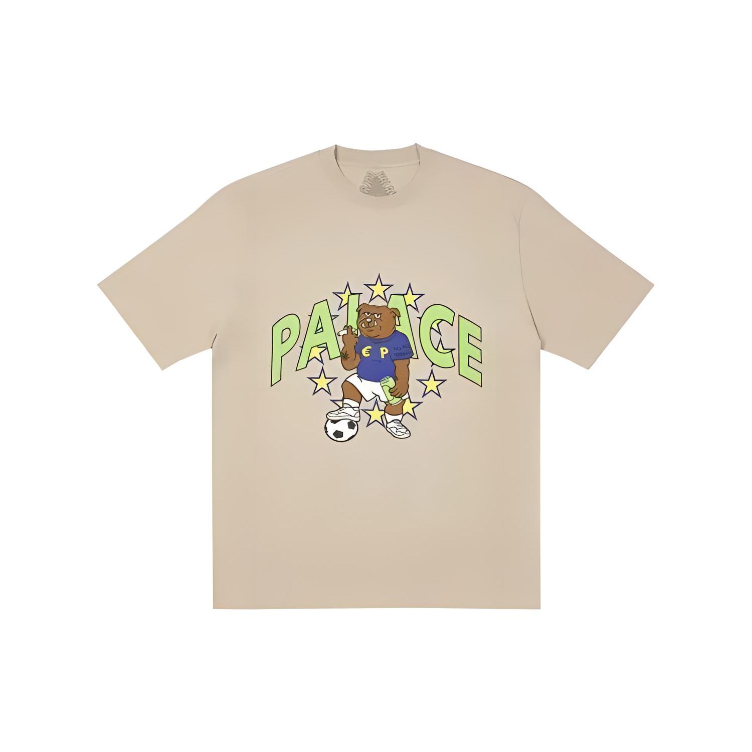 

Palace Футболка Euro Mushroom Series с принтом медведя, короткий рукав, унисекс, топы цвета хаки P21TS145 S