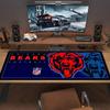 Chicago Bears Logo Color Mouse Pad Large Gaming Table Cushion Non-slip Laptop Tablet Big Mousepad XXL Mat Mini PC Playmat With Lock edge