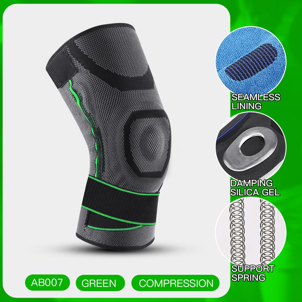 Professional Competition Level Protective Massage Support Sport Knee Protection Spring Support Stable Pressure Protection Tendon