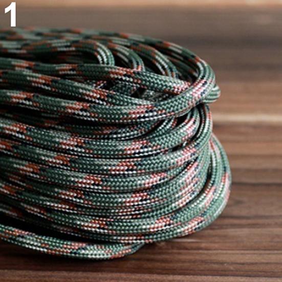 31m 7 Strands Cord Lanyard Rope Outdoor Climbing Camping Survival Equipment