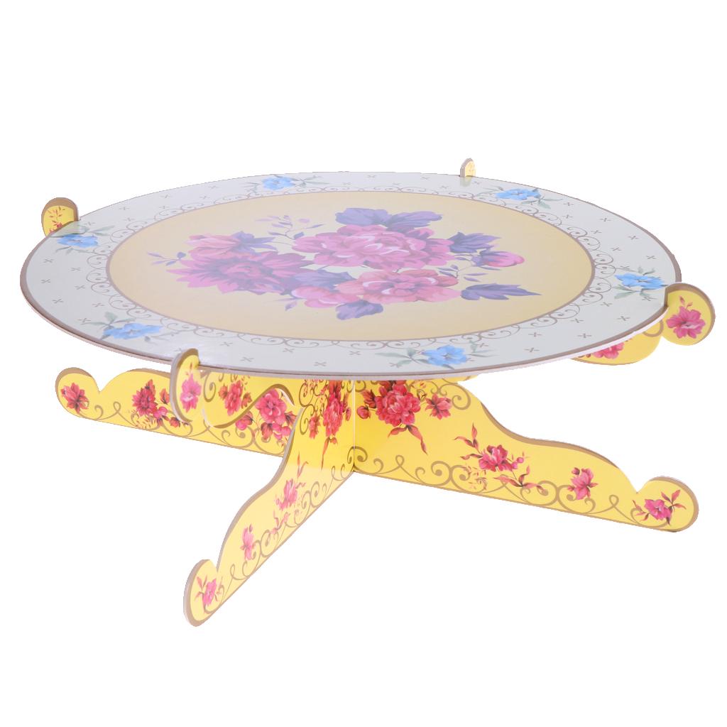 Buy Flower Paper Cake Stand Cupcake Dessert Holder Party Table