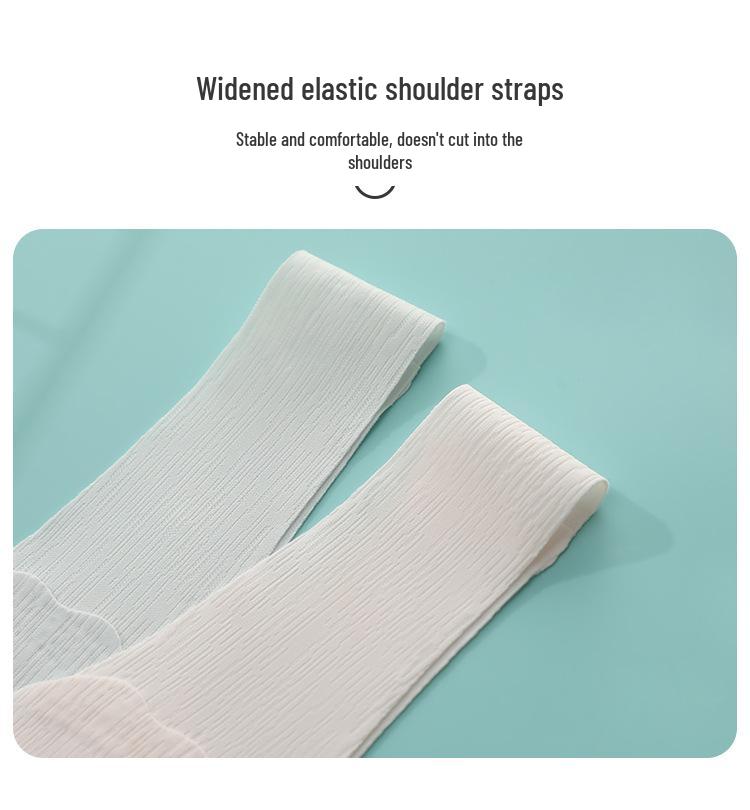 Ice Silk Girls' Training Bra - Junior High Sports Vest for Puberty