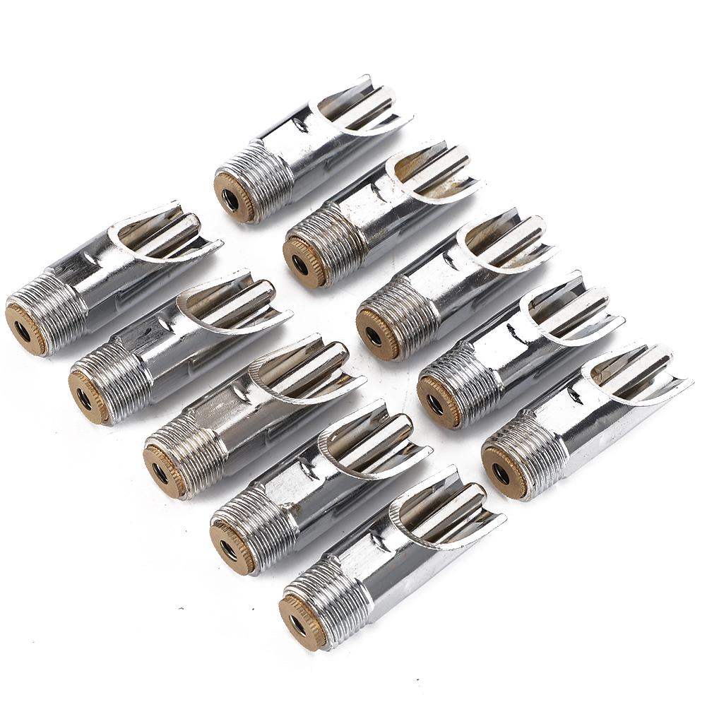 10Pcs Metal Duck Mouth Style Pig Waterer Pig Drinker Livestock Farm Accessories Supplies(Mouth Style Pig Waterer )