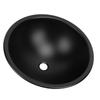 400x160mm Round Sink 304 Stainless Steel with 40mm Drain Bathroom Sink for Boat Caravan RV