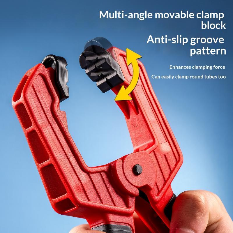 Heavy Duty Nylon Spring Clamp 6 Inch A Type Strong Grip Woodworking Clip for DIY Craft Furniture Repair Projects