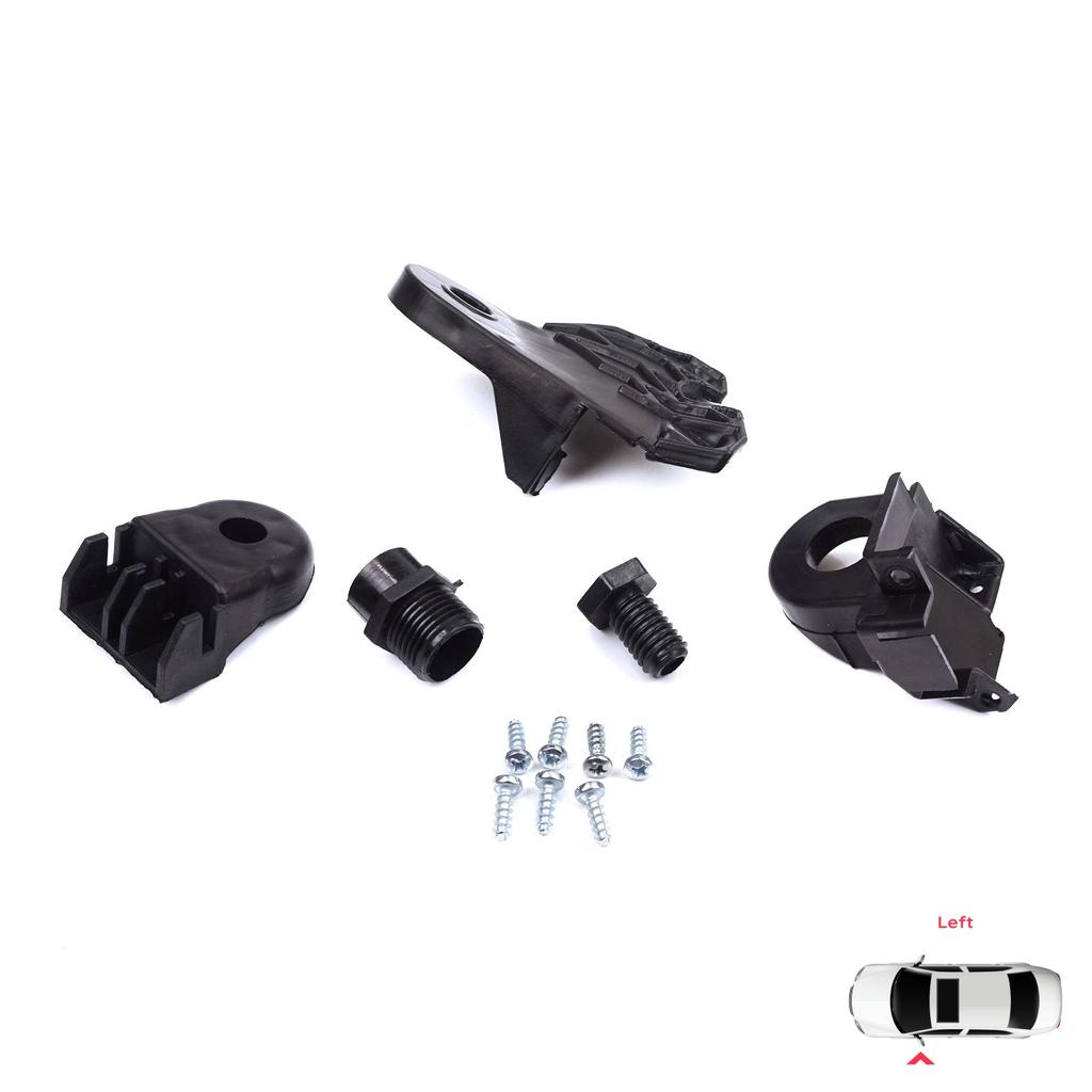 BHL580-1 Headlight Holder Mount Repair Bracket Tab Set Left Side for Mercedes C Class W205 C205 S205 A205 2013-2023 A2058200514