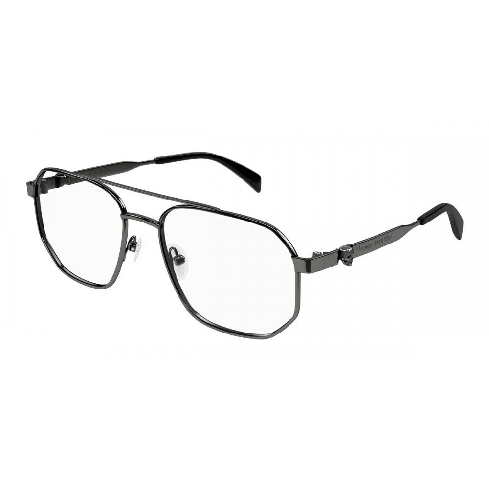 

Alexander Mcqueen Am0459o Asian Fit 001 Men Eyeglasses /57-18-145