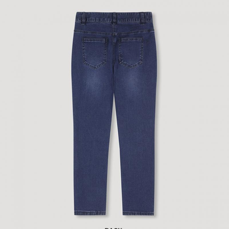 Shs Miss Straight Washed Denim Pants