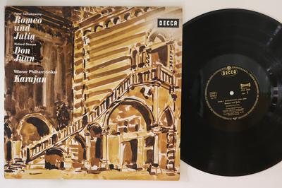 LP Record HERBERT VON KARAJAN, WIENER PHILHAR - Tchaikovsky Romeo Und Julia / Strau SXL2269 DECCA Germany Classical Used