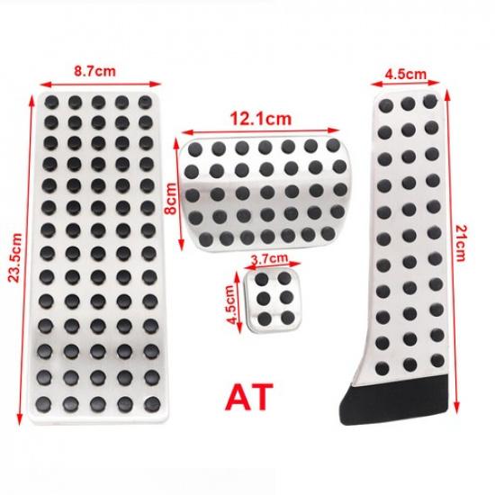 Car Rest Brake Gas Clutch Pedal Cover For Benz C E S  W203 W204 W211 W212 W210