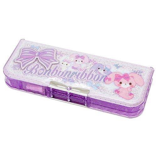 

Bonbon ribbon pencil case DX logo pattern 2-sided [item]