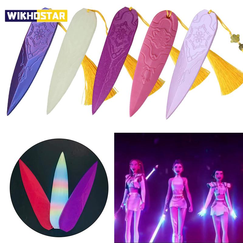 Demon Hunter Zoey Lights Dart Weapons Props Kpop Demon Hunter Party Glow In the Dark Party Supplies Zoey Costume Accessories
