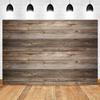 Wood Backdrop for Food Baby Portrait Photography Backdrops White Brown Wooden Board Plank Background for Party Decor Custom