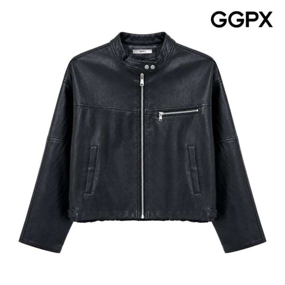 GGPX New York China Neck Zip Up Rider Jacket Gq8jk026f