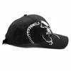 Neue Totenkopf-Stickerei Mode Baseballkappe Männlich und Weiblich Paare Outdoor Sportkappe Sonnenschutzkappe