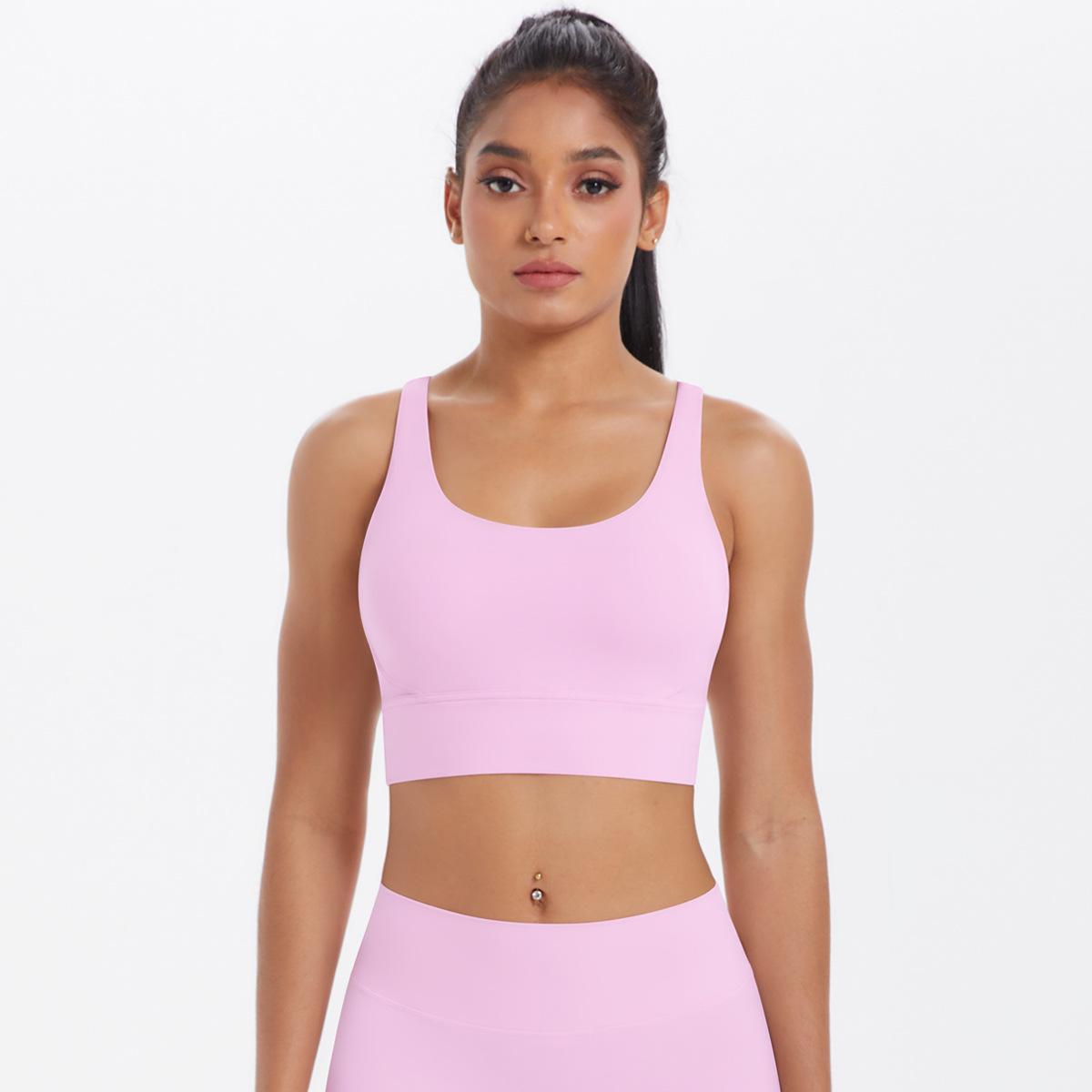 

Новый нюдовый жилет для йоги женский со скрещенной спиной спортивный бюстгальтер для фитнеса и йоги быстросохнущий амортизирующий спортивный бюстгальтер женский XL