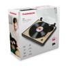 Thomson TT300 Plattenspieler mit Riemenantrieb + Audio-Technica AT3600L Tonabnehmer, Thomson