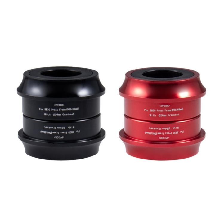 BB30AR/PF30R  Bike Bottom Bracket Road Steel Bearings, Black