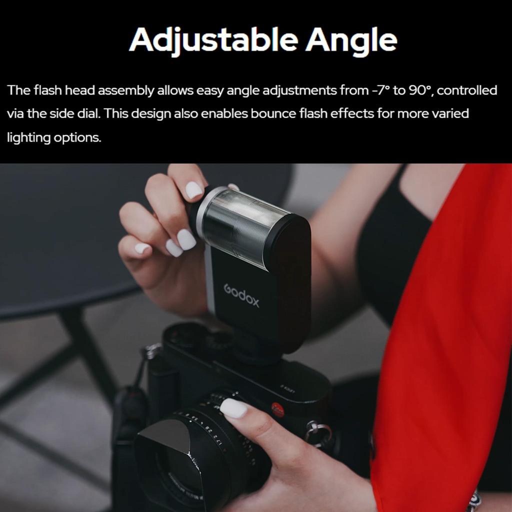 Godox iA32 Mini Flash Speedlight, Canon, Sony, Fuji, Nikon, Panasonic Olympus Pentax, GN15, Recycle Time 2.5 seconds, Flash Time Approx. 490 times,