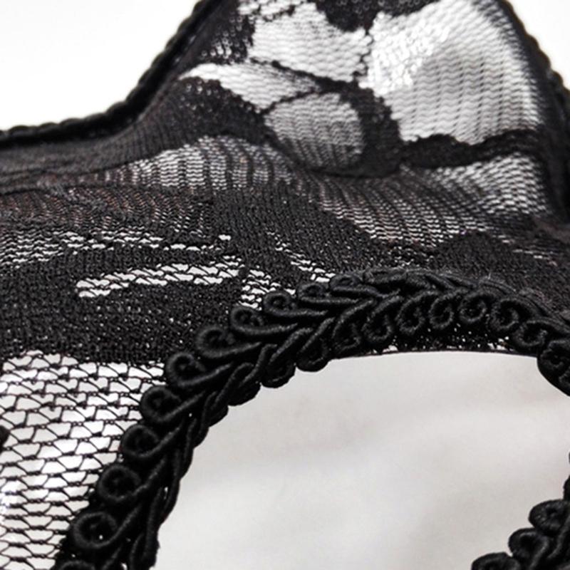 Cats Lace Mask Cosplay Mask Half Face Sexy Fox Face Mask Night Club Shows Dance Role Playing Prop  Lace Mask Masquera