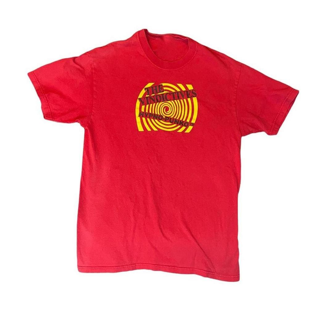 The Vindictives Band Red Color Cotton Full Size Shirt MI386