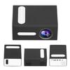 Mini Heimprojektor Tragbarer LED Heimmedien Videoplayer Kinderkino T300 (Schwarz-Weiss )