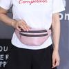 Unisex koreansk mote midjeveske Bananbrystveske PU Brystveske med stor kapasitet Sport multifunksjonell midjeveske