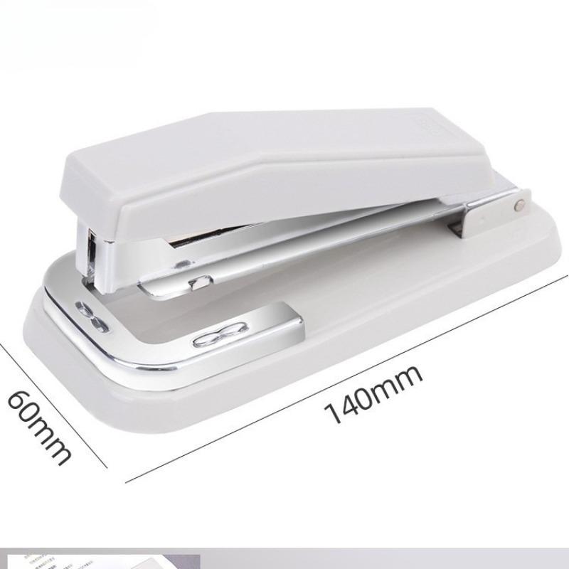 1pc 360 Degree Rotating Stapler Head Desktop Stapler Staples Sharp Chisel for Office Stationery School Home