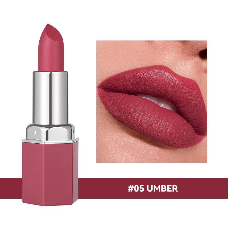 OWKJASW Walker Jessa 6-Color Matte Moisturizing Lipstick