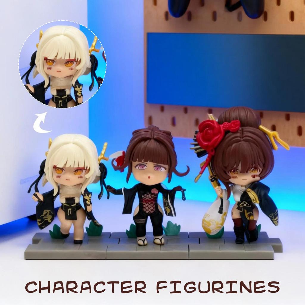 Surrounding Collection  Anime Figurine Display  Cute Desktop Ornaments