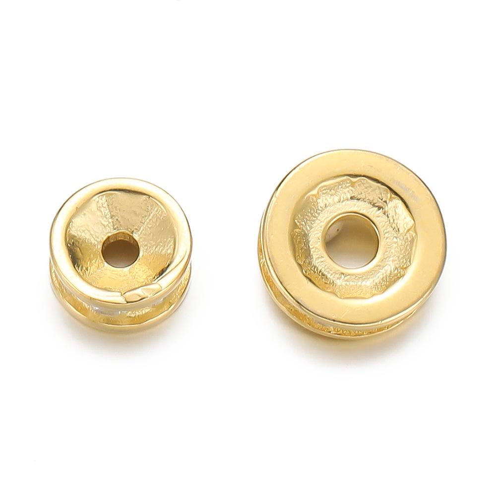 925 Sterlingové stříbro Spacer korálek s diamanty pro náramky a náhrdelníky