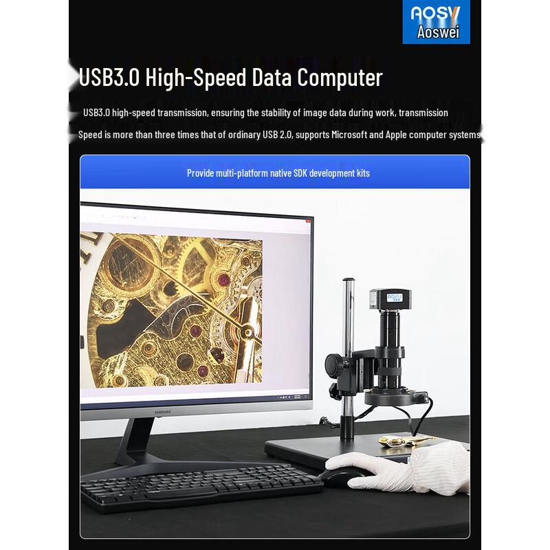 AOSVI Digital USB Measuring Microscope