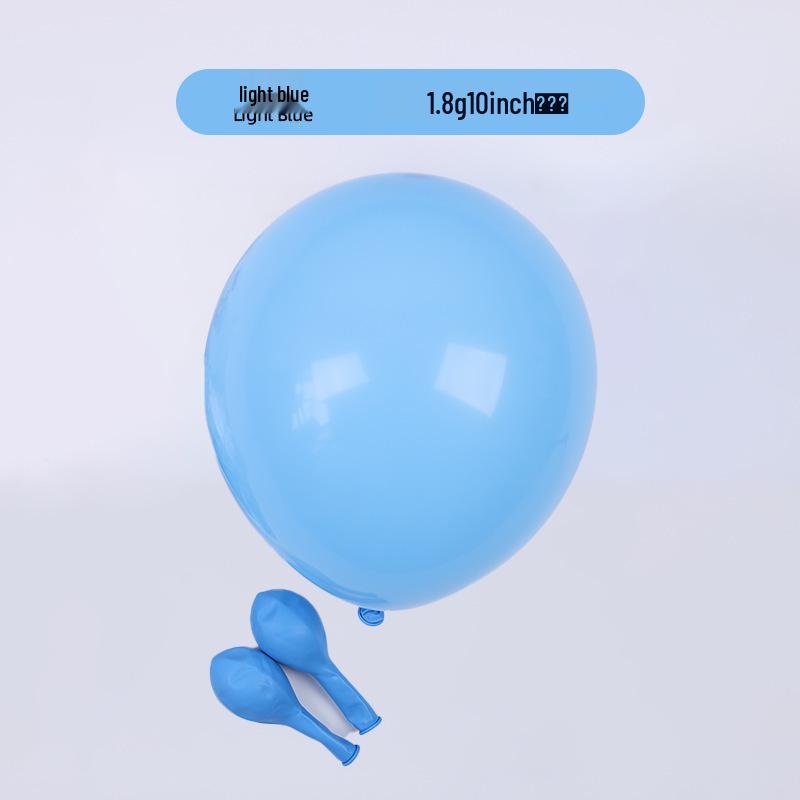 Thickened 10-Inch Matte Balloons for Birthday, Wedding, and Celebration Decor