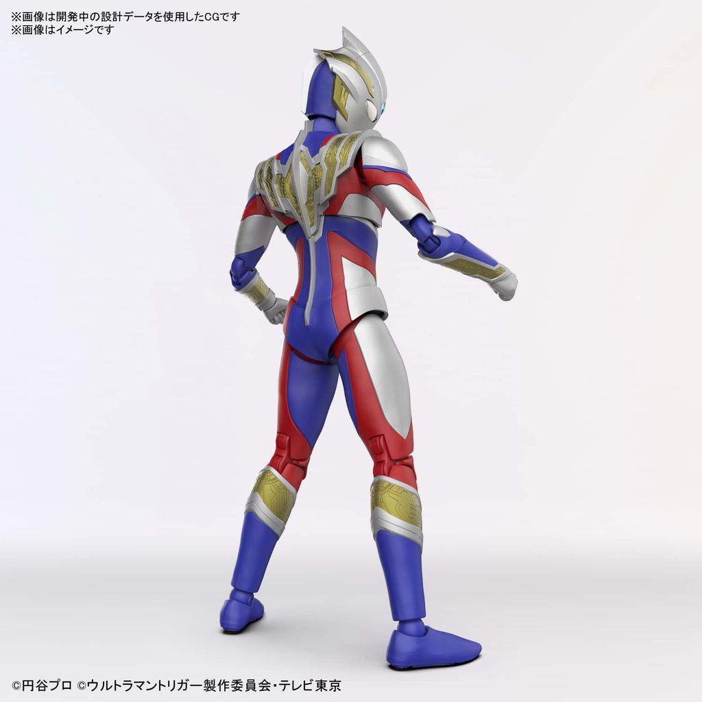 BANDAI SPIRITS Figure-rise Standard Ultraman Trigger Multi-Type Color-Coded Plastic Model