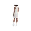 Adidas Originals Essentials Rib Tank Dress Fitted Round Neck Sleeveless Mini Dress Women Dress Light-Grey IR5923