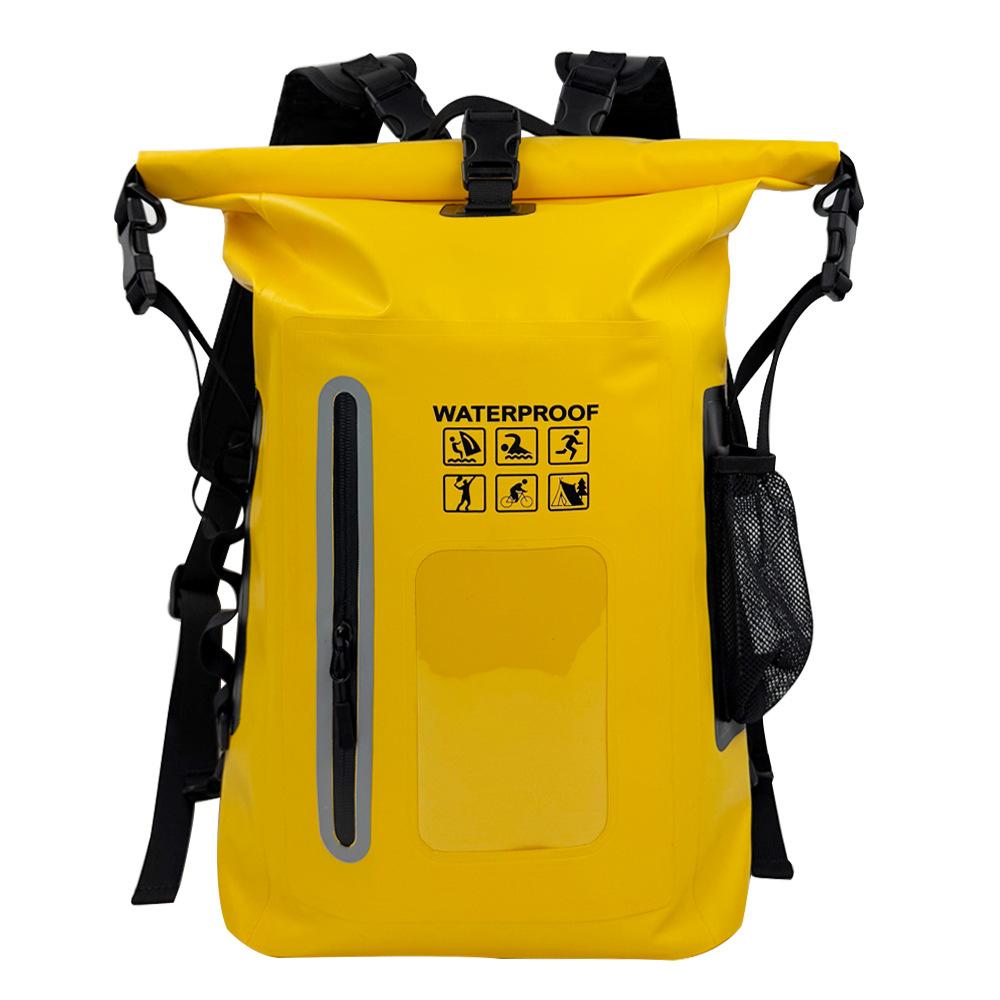 Dry And Wet Separation Waterproof Outdoor Sports Backpack, Fishing And Camping Creek Traceability Bag, Swimming And Rafting Waterproof Backpack.