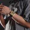 Creative Barrel-Shaped Small Dial Men Wristwatch Waterproof Quartz Watches Chronograph Date Display Reloj Hombre