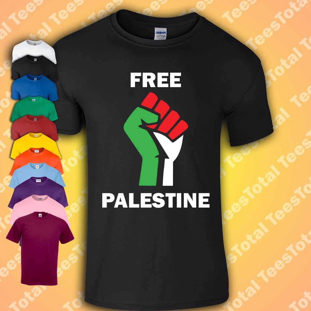 

Free Palestine FIST Flag T-Shirt | Middle East | Gaza 4XL