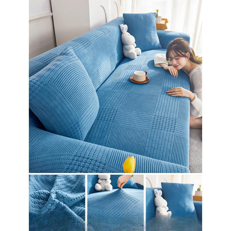 Universal All-Inclusive Universal Sofa Cover Anti-Scratching Sofa Slipcover Four Seasons Universal Sofa Cushion Lazy Sofa Cover Full Covered