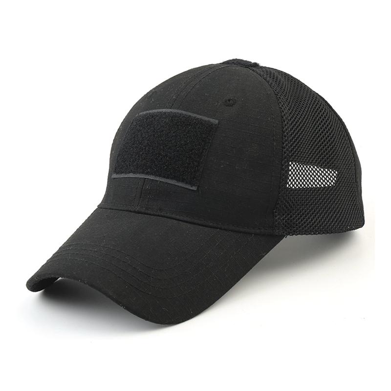 Tactical Army Hat Outdoor Sport Snapback Stripe Military Hats Camouflage Hat Simplicity Army Camo Hunting Mesh Cap