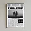 Retro Arctic Monkeys Newspaper Poster Aesthetics Rock Singer AM 505 Rapper Canvas Painting Print Wall Art Mural Home Room Decor