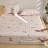 Cartoon Printed Mattress Summer Student Dormitory Bedspread Mattress All-Inclusive Protective Cover Sheet Cover Non-Slip Bedding