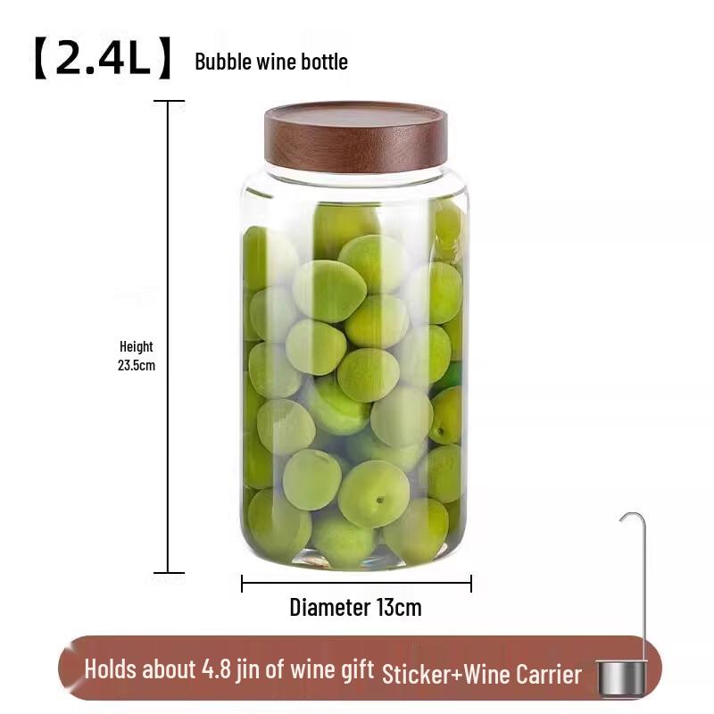 

ZISIZ Glass Fermentation & Infusion Jar