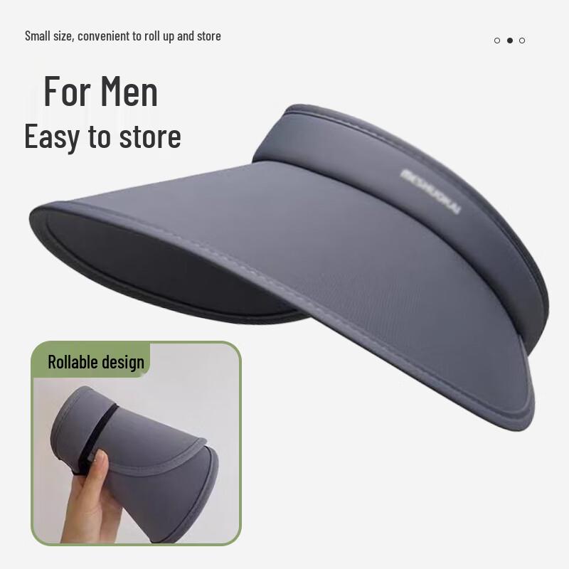 Ousen Men's Wide Brim Outdoor UV Protection Sun Visor