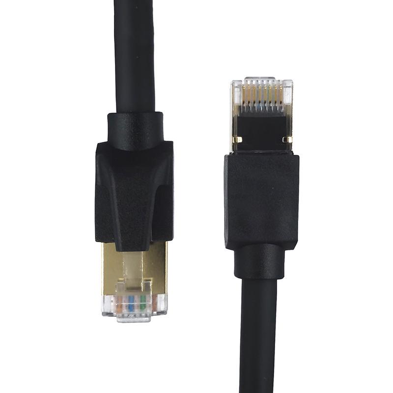 

Category 8 High-Flexibility Dual-Shielded 10 Gigabit Oxygen-Free Pure Copper Network Cable